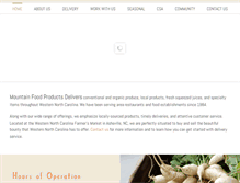 Tablet Screenshot of mountainfoodproducts.com
